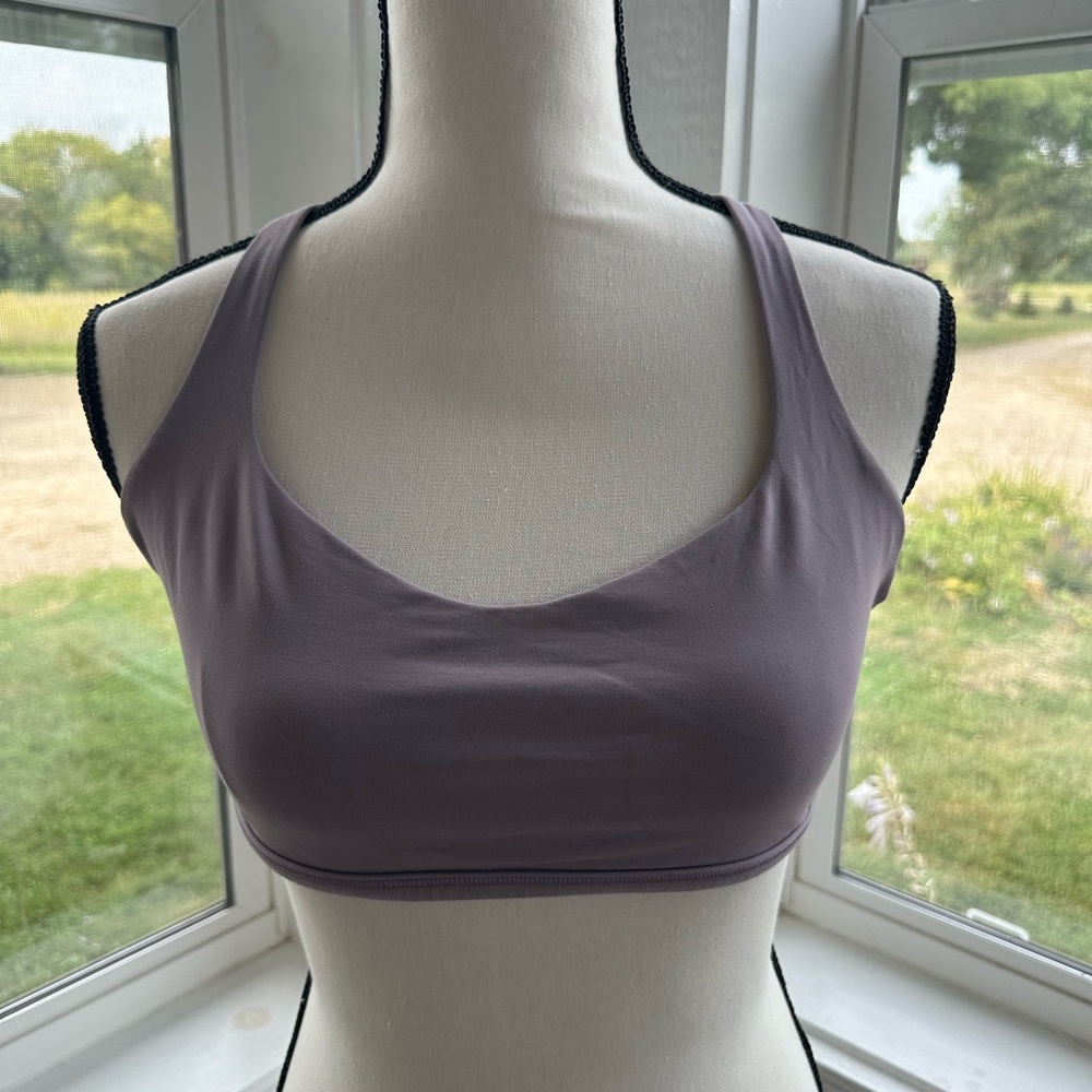 lululemon athletica free to be wild Lavender Sports Bra - Picture 5 of 8